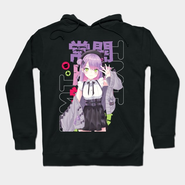 Hololive JP - Tokoyami Towa Hoodie by naderu